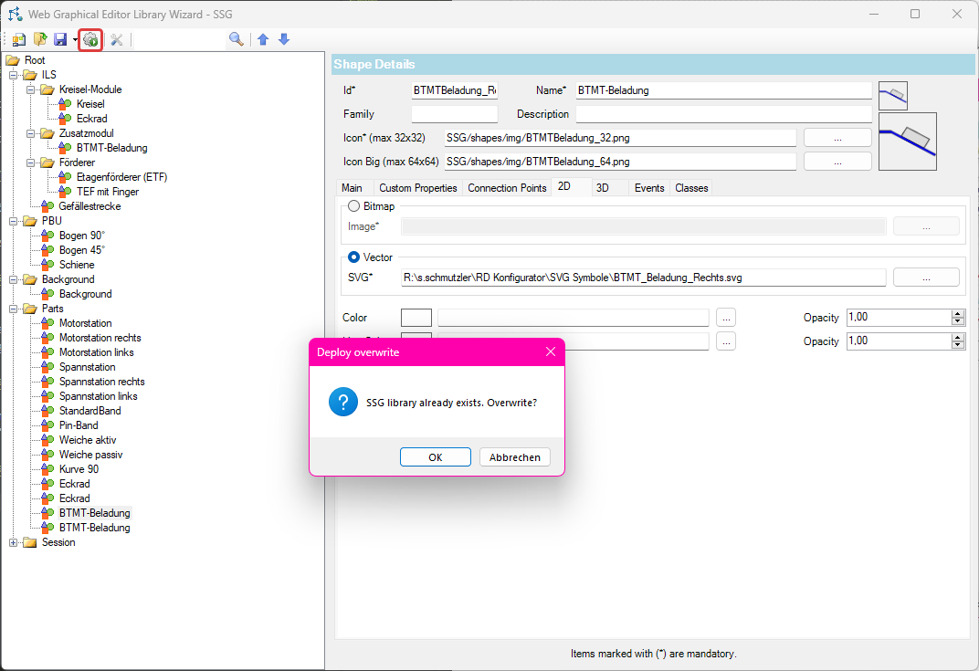 Import deploy