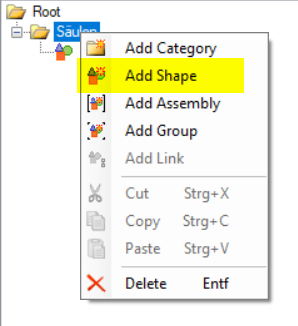 Fügt Shape hinzu