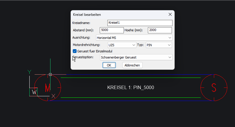 Oberfläche Kreisel